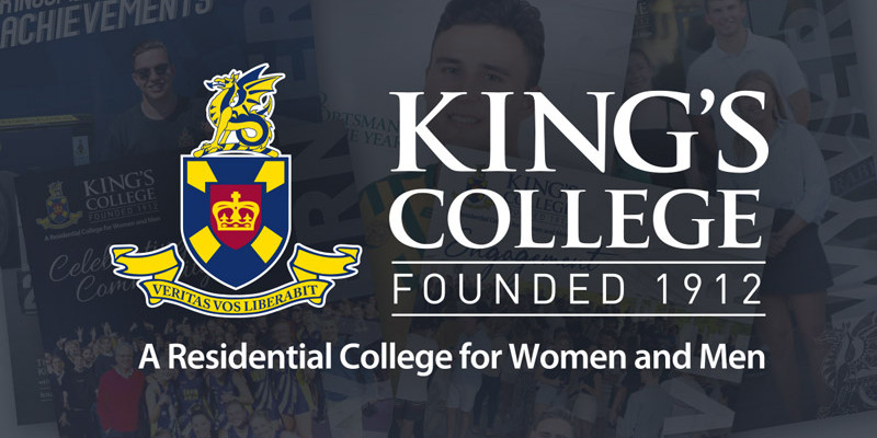 king's college logo design